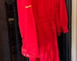 AC Volz Alfa Romeo Vintage Race Suit Vintage Sz 52-54