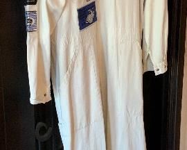 *Signed* AC Volz Mercedes Race Suit Coveralls Sz 52-54 (signed by Drivers, including; Phil Hill & Stirling Moss )