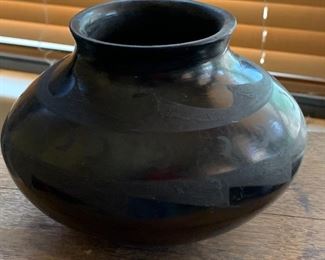 Black Pottery Mexico	