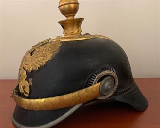 Prussian/German Field Artillery Officer Helmet WWI	 	