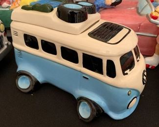 VW Bus Cookie jar	 	
