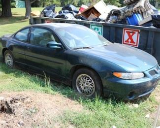 97 Grand Prix 163,000 miles. Hasn't run in 5 years. You'll have to work on this one. It was running when parked. Make me an offer