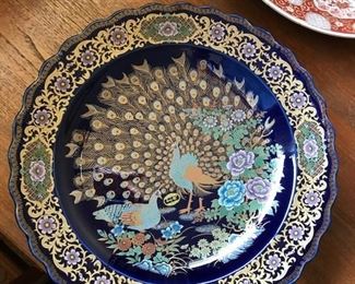 UTSUWA Peacock Platter straight out of Box