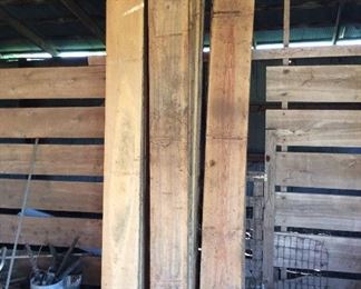 25 pieces of 1” x 12” x 10’ Pine Barn Wood.