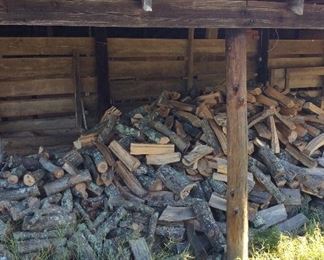 Several  cords of seasoned dry Fire Wood.