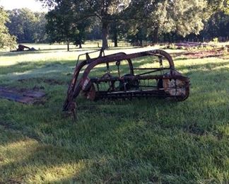Old International Harvester Hay Rake
