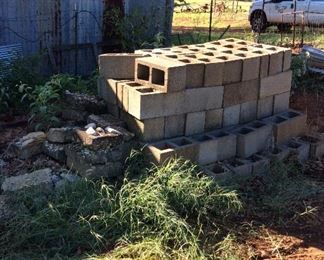 Aprox 50 Concrete Blocks
