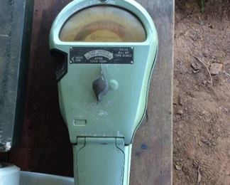 Vintage Pay Parking Meter 