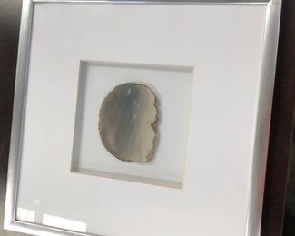 L72019-010: Geode Stone Frame Art #1 Local Pickup https://www.ebay.com/itm/113848673513