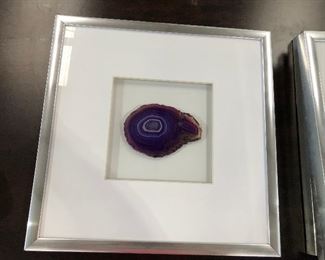 L72019-013: Geode Stone Frame Art #4 Local Pickup https://www.ebay.com/itm/113848675611
