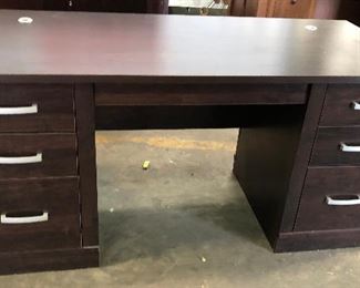 L72019-019: Mahogany Executive Desk #2 Local Pickup https://www.ebay.com/itm/113848684041