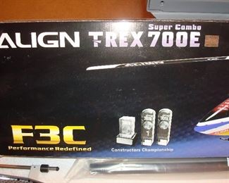 Living Room: This is the box of the "Superior" ALIGN TREK 700E helicopter.