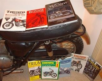 Living Room: You can read all about it....but not while you're cycling! Each book is priced inside.