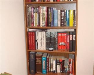 Bedroom #2: This is one of two matching bookcases priced separately. Each one measures 29-l/2" wide x 12" deep x 7' tall. The books are also for sale.