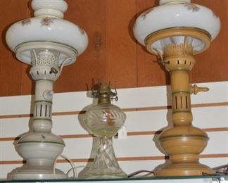 Antique Oil Lamps, Lamp