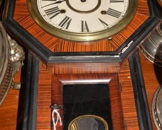 Antique Wall Clock, Regulator 