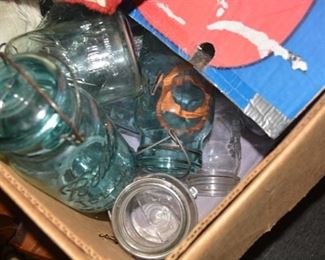 Antique Mason Jars