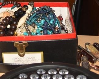 Pocket Knives, Costume Jewelry, Vintage