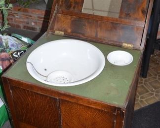 Unusual Antique Washbasin