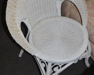 Antique Wicker Child's Chair