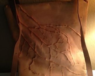 Anatomical leather backpack by Konstantin Kofta