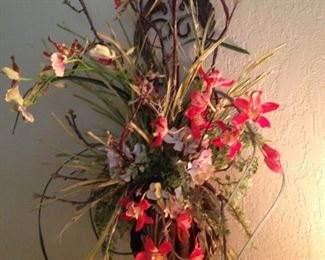 One of two lovely wall sconces