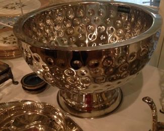 Large dimpled punch bowl from Storehouse