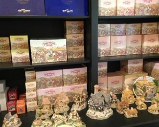 An abundance of David Winter Cottages