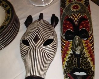 African masks