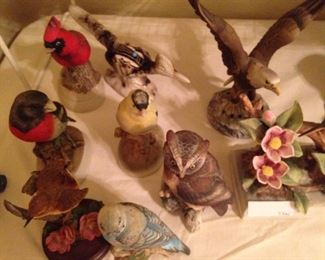 Ceramic birds