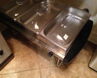 Triple warming server