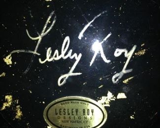 Lesley Roy Designs  (Each plate is signed on the back.)