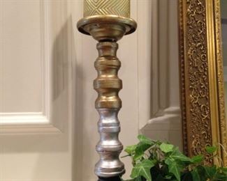 One of two matching candlesticks