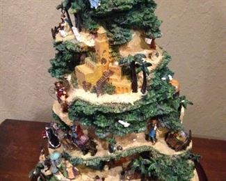 Life of Christ Christmas tree