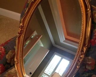 Oval mirror