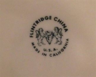 Flintridge china - made in the USA