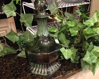 Green decanter