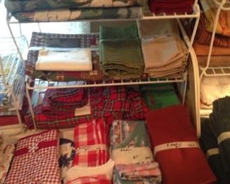 Napkins; kitchen linens