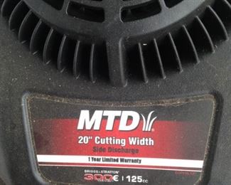MTD 20" Cut width mower