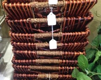 Consigned products:  Start with a fabulous basket  .  .  .