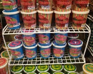 .  .  . candies .  .  .