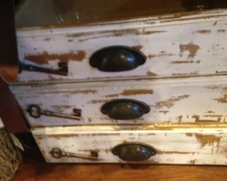  .  .  . or shabby chic drawer  .  .  .