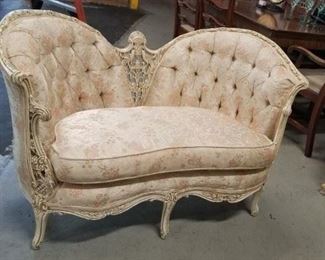 Italian French Provincial loveseat settee