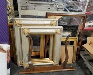 Assorted picture frames  