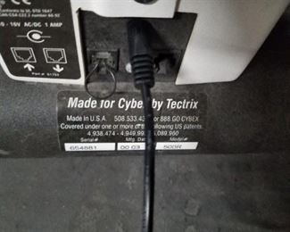 Cybex recumbent bike 500-R New adapter  