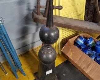 Metal Lightning rod over 3 foot tall  