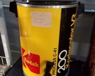 Whimsical working Kodak film roll coffee maker Westbend