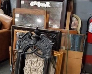 Assorted Frames & mirrors
