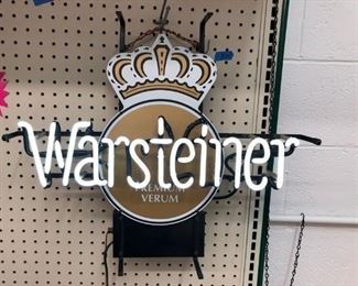 Rare Warsteiner neon WORKS  