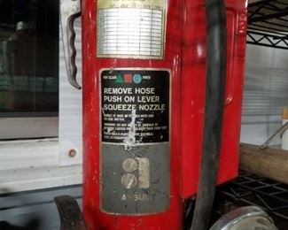 Vintage ansul fire extinguisher  